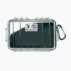 Tárolódoboz PELI 1050 Micro Case black clear