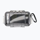 Tárolódoboz PELI 1015 Micro Case black clear