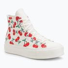 Női tornacipő Converse Chuck Taylor All Star Lift Platform Cherries Hi egret/red/green
