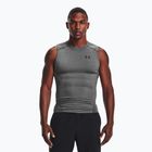 Férfi Under Armour Heat Gear Armour Comp Training Tank carbon heather/fekete