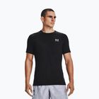 Under Armour HeatGear Armour Fitted férfi edzőpóló fekete 1361683
