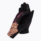 Dakine Covert női kerékpáros kesztyű bordó és barna D10003476