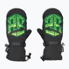 Gyerek snowboard kesztyű ThirtyTwo Youth Corp Mitt black/green
