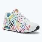 SKECHERS női cipő JGoldcrown Uno Spread The Love fehér/multicolor