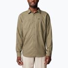 Férfi ing Columbia Silver Ridge Utility Lite stone green