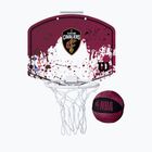 Wilson NBA Team Mini Hoop Cleveland Cavaliers kosárlabda szett sötét piros színben