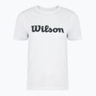 Női tenisz póló Wilson Team Graphic Script W világos fehér script