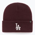 Téli sapka 47 Brand MLB Los Angeles Dodgers Haymaker dark maroon