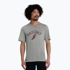 Férfi futó póló Saucony Stopwatch light grey heather