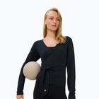 Női hosszú ujjú póló Sweaty Betty Soft Flow Studio Wear Your Way black