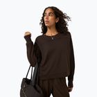 Női pulóver Sweaty Betty After Class Yoke Crop espresso brown