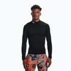 Hosszú ujjú edzőfelső férfi Under Armour Comp Mock UA Armour black/white