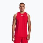 Under Armour Baseline Cotton Tank 601 férfi kosárlabdapóló piros 1361901-601-LG