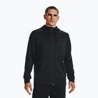 Férfi kapucnis pulóver Under Armour Fleece FZ Hoodie black/black