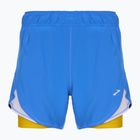 Női Brooks Chaser 5" 2-In-1 futónadrág kék/arany órában