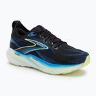 Férfi futócipő Brooks Glycerin 22 wide fit fekete/kobalt/neósárga