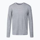 Férfi termoaktív pulóver Smartwool Merino 250 Baselayer Crew Boxed világosszürke melírozott