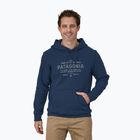 Férfi pulóver Patagonia Forge Mark Uprisal Hoody lagom blue