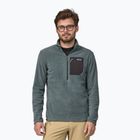 Férfi melegítőfelső Patagonia R1 Air Zip Neck nouveau green