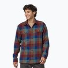 Férfi póló Patagonia Organic Cotton MW Fjord Flannel guides/superior blue