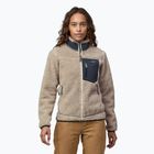 Női polár pulóver Patagonia Classic Retro-X natural/smolder blue