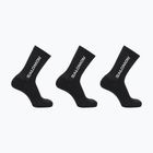 Salomon Everyday Crew 3 pár trekking zokni fekete/fekete/fekete/fekete