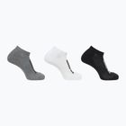 Zokni Salomon Everyday Low 3 pary black/white/med grey