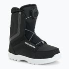 Gyerek snowboard bakancs Salomon Whipstar Boa Jr black/black/white