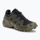 Férfi futócipő Salomon Speedcross 6 GTX fekete/tőzeg/mély zuzmózöld