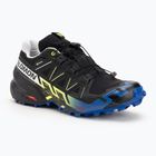 Salomon Speedcross 6 Gtx Fan Fire fekete/surf the web/biztonsági sárga férfi futócipő