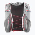 Salomon futó mellény ADV SKIN 12 Set castelrock/alloy/neon flame