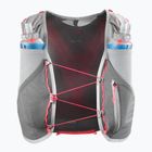 Salomon futó mellény ADV SKIN 5 Set castelrock/alloy/neon flame