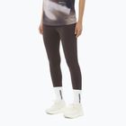 Női futó leggings Salomon SHAKEout Bliss 25" kávébabszínű