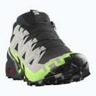 Férfi futócipő Salomon Speedcross 6 GTX fekete/ötvözet/zöld gekkó