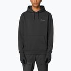Férfi pulóver Salomon Chest Logo Hoodie deep black