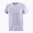 Férfi Salomon Sense Aero Tee GFX cosmic sky/castlerock futópóló