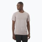 Férfi Salomon Sense Aero Tee GFX etherea/fehér futópóló