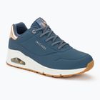 női cipő SKECHERS Uno Shimmer Away navy