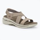Női szandál SKECHERS Go Walk Arch Fit Sandal Treasured taupe