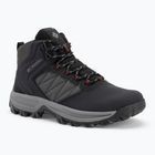 Columbia Transverse Hike Waterproof férfi túrabakancs fekete/hegységi piros
