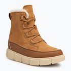 Sorel Youth Sorel Explorer III Lace barna buff/fehérített kerámia gyermek hócsizma
