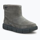 Női Sorel Explorer III Slip-On WP hócsizma kőbánya/tengeri só