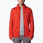 Férfi Columbia Park View Fleece FZ sail red heather trekking melegítőfelső