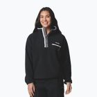 Női polár pulóver Columbia Helvetia II Cropped Half Snap Fleece black