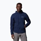 Férfi softshell dzseki Columbia Heather Canyon collegiate navy