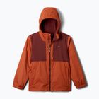 Columbia Rainy Trails II Fleece tuscan/spice slub gyermek esőkabát