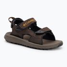 Columbia férfi Konos Hiker 3-Strap cordovan/mud szandálok