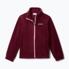 Gyerek polárpulóver Columbia Benton Springs Fleece rich wine