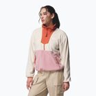 Női polárpulóver Columbia Sequoia Grove 1/2 Zip Fleece chalk/eraser pink/tuscan