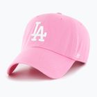 47 Márka MLB Los Angeles Dodgers CLEAN UP baseball sapka rózsaszínű